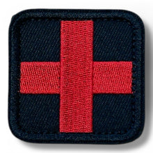 Load image into Gallery viewer, 2"x2"  Embroidered Cross Patch