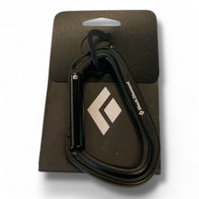 Load image into Gallery viewer, Hotforge Straight Gate Carabiner Black for Big Wall Ice Sport and Trad Climbing