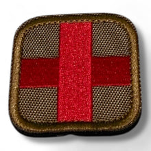 Load image into Gallery viewer, 2"x2"  Embroidered Cross Patch