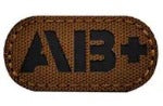 Load image into Gallery viewer, 1"x2" Tactical Laser Cut Blood Type Patch