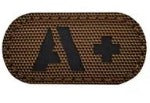Load image into Gallery viewer, 1"x2" Tactical Laser Cut Blood Type Patch