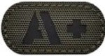 Load image into Gallery viewer, 1"x2" Tactical Laser Cut Blood Type Patch