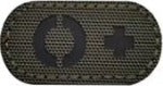 Load image into Gallery viewer, 1"x2" Tactical Laser Cut Blood Type Patch