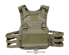 Load image into Gallery viewer, Complete Chest Rig &amp; Placard attachment system