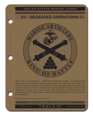 ARTILLERY-D3 DEGRADED OPERATIONS